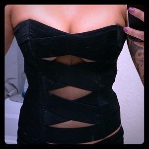 Fredericks of Hollywood fifth element corset.